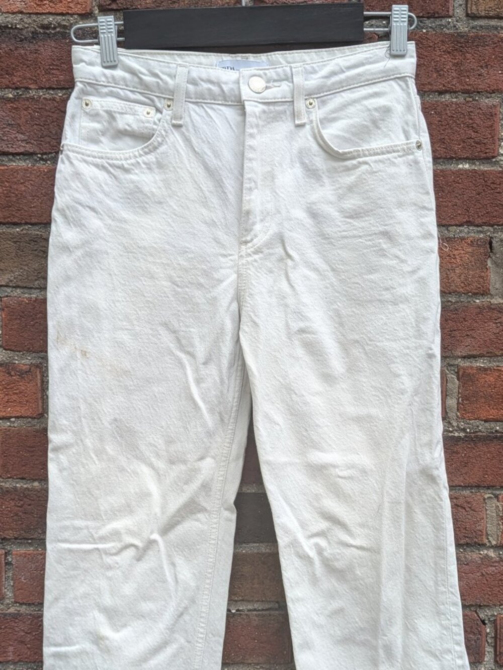 Zara white jeans